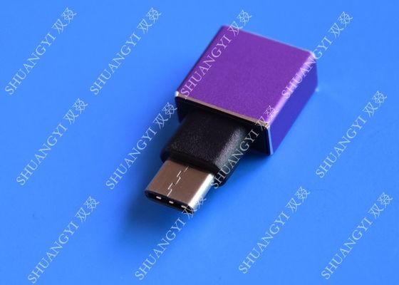 Porcellana Tipo C di USB 3,1 ad USB 3,0 una micro USB efficienza femminile del contatto di ordine superiore dell'adattatore OTG fornitore
