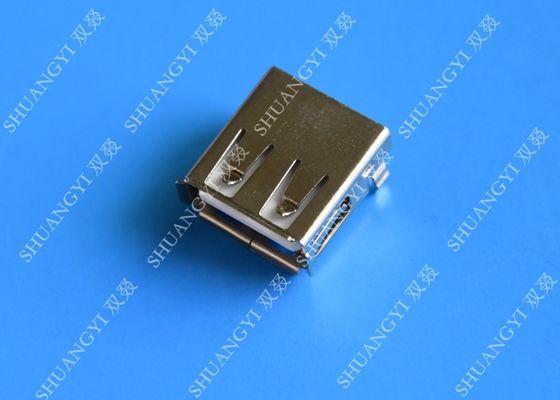 Porcellana Mini tipo connettore di carico di USB, connettore di SMD AF di Pin USB di USB 2.0 4 fornitore