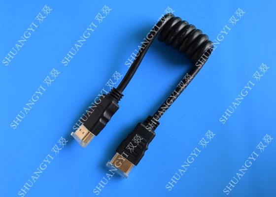 Porcellana Il cavo ad alta velocità di Pin HDMI del nero 8, oro ha placcato le multimedia HDMI al cavo di HDMI fornitore